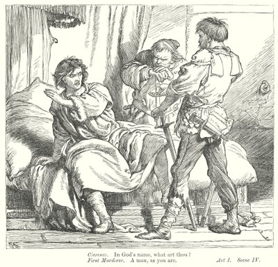 Kral 3. Richard (gravür) by Henry Courtney (after) Selous