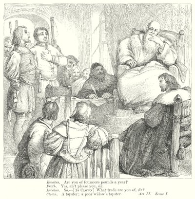 Measure for Measure (gravür) by Henry Courtney (after) Selous