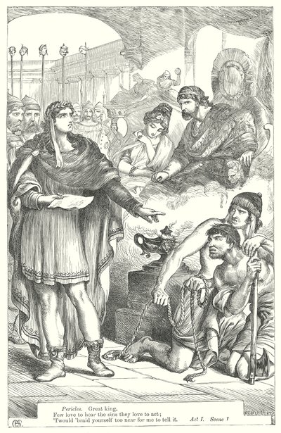Perikles (gravür) by Henry Courtney (after) Selous