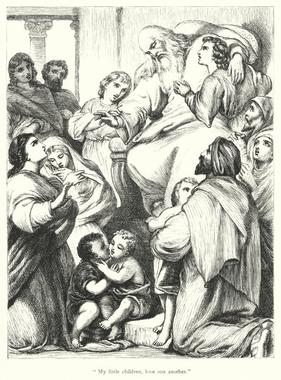 Havari Yuhanna (gravür) by Henry Courtney (after) Selous