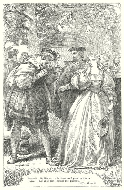 Venedik Taciri (gravür) by Henry Courtney (after) Selous