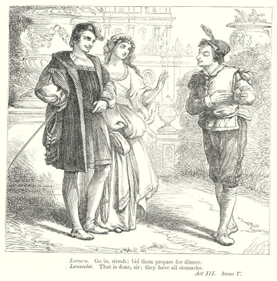 Venedik Taciri (gravür) by Henry Courtney (after) Selous
