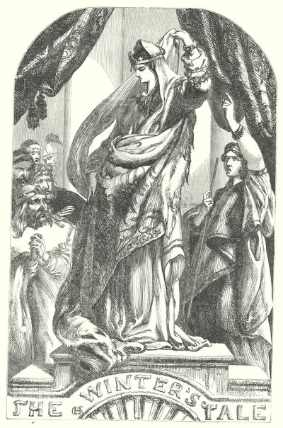 Kış Masalı (gravür) by Henry Courtney (after) Selous