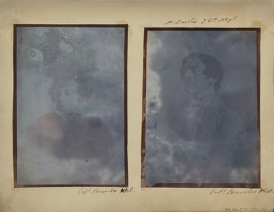 genç bir çocuk portresi by Henry Craigie Brewster