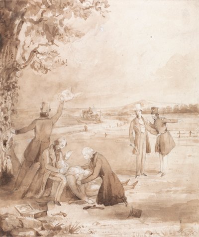 Bir Soylunun Hayatı: Sekizinci Sahne - Düello by Henry Dawe