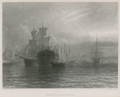 Woolwich tersanesi by Henry Dawson