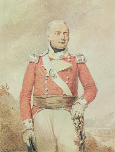Tümgeneral Patrick McKenzie, 1808 by Henry Edridge