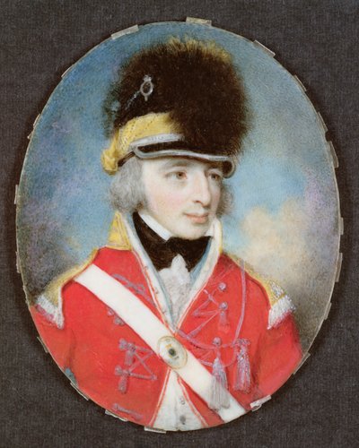 Meçhul bir memurun minyatürü, c.1797 by Henry Edridge