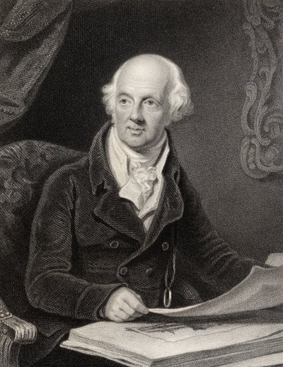 Sir Abraham Hume, 2nd Baronet, engraved by J.Jenkins, from 