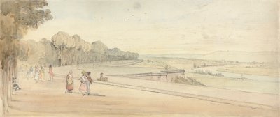 St. Germain-en-Laye'de Teras by Henry Edridge