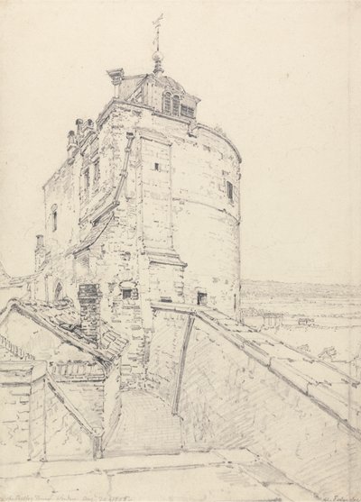 Sokağa Çıkma Yasağı Kulesi, Windsor by Henry Edridge