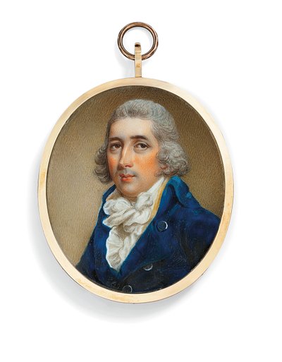Thomas Graham (fildişi üzerine suluboya) by Henry Edridge