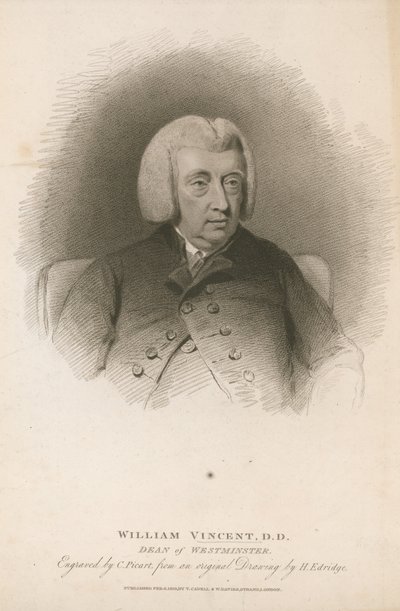 William Vincent, DD, Westminster Dekanı by Henry Edridge