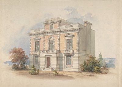 Bir İtalyan Villası, 1820-85. by Henry Edward Kendall
