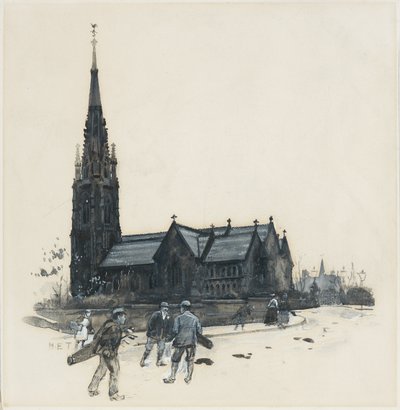 Broughton Park Cemaat Şapeli by Henry Edward Tidmarsh