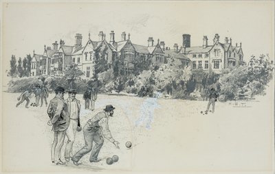 Bowling Green'den Cheadle Asylum by Henry Edward Tidmarsh