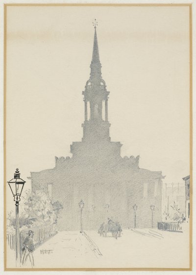 Mesih Kilisesi, Acton Meydanı by Henry Edward Tidmarsh