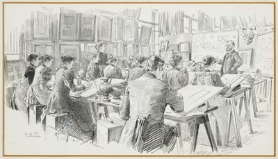 Tasarım Odası, Belediye Sanat Okulu by Henry Edward Tidmarsh