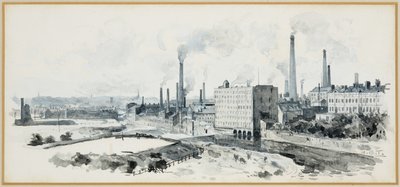 Crescent, Salford'dan Aşağı Broughton by Henry Edward Tidmarsh