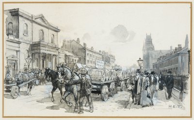Mayıs Günü, Oxford Caddesi by Henry Edward Tidmarsh