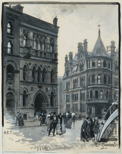 Memorial Hall, Albert Meydanı by Henry Edward Tidmarsh