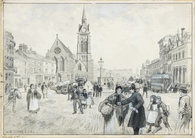 Yeni Haç ve Aziz Paul Kilisesi by Henry Edward Tidmarsh