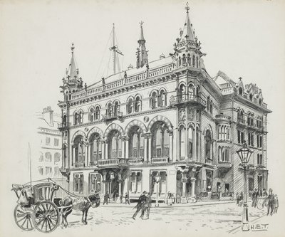 Reform Kulübü, King Caddesi by Henry Edward Tidmarsh