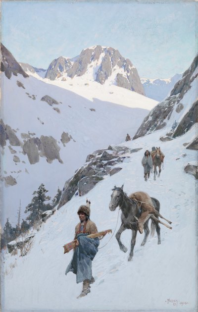 Başarılı Bir Av, 1906. by Henry Francois Farny