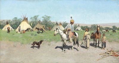Yeni Meralarda, 1895 by Henry Francois Farny
