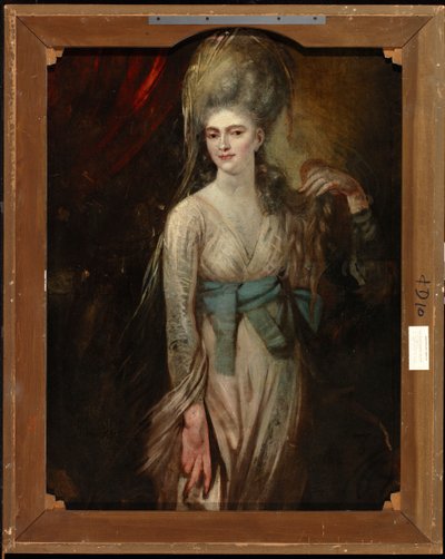 Bir Bayan Portresi by Johann Heinrich Füssli