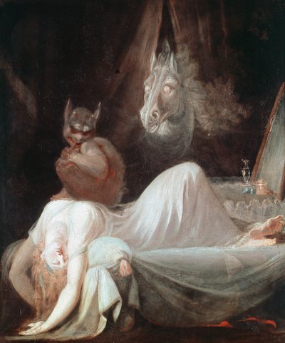 Kabus, c1790 by Johann Heinrich Füssli