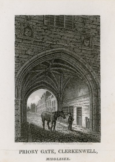 Aziz John Kapısı, Clerkenwell by Henry Gastineau