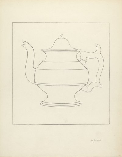 kalaylı sürahi by Henry Granet