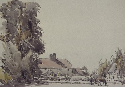 Çiftlik ve Ağaçlar by Henry Herbert Bulman