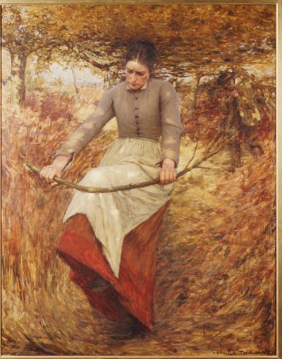 Bir Sonbahar Sabahı by Henry Herbert La Thangue