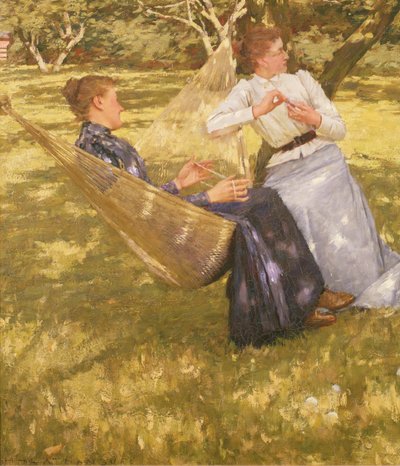 Meyve Bahçesinde, 1893 by Henry Herbert La Thangue