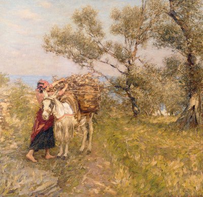Ligurya Zeytinleri by Henry Herbert La Thangue