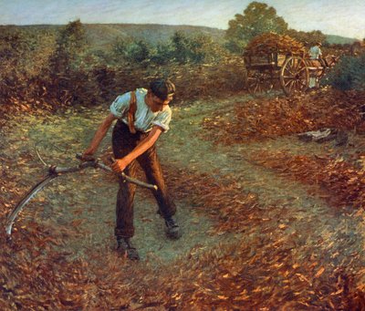 Biçme Bracken, c1903, 1912. by Henry Herbert La Thangue
