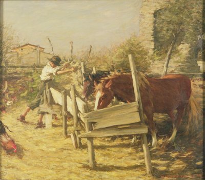 Appian Yolu by Henry Herbert La Thangue