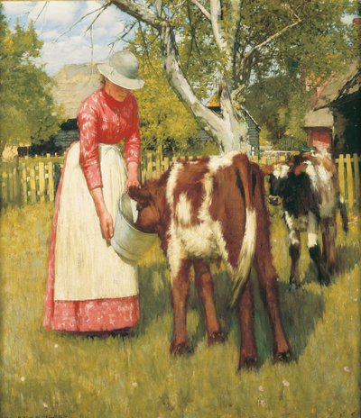 İlk Yemek, c.1894 by Henry Herbert La Thangue