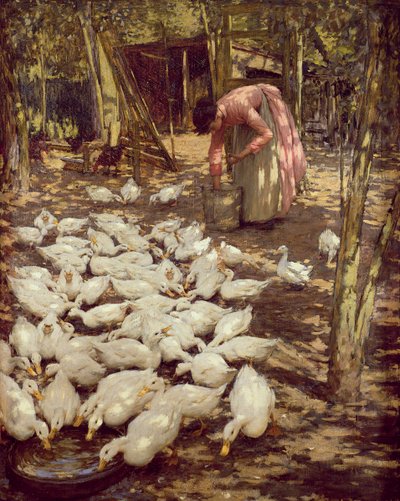 Küçük Holding, 1896 by Henry Herbert La Thangue