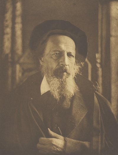 Alfred, Lord Tennyson, 1888, basılmış c. 1893. by Henry Herschel Hay Cameron
