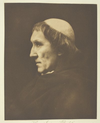 Henry Irving "Becket" olarak by Henry Herschel Hay Cameron