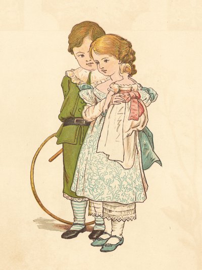 İnsanlara Kur Yapan (renkli taş) by Henry Hetherington Emmerson
