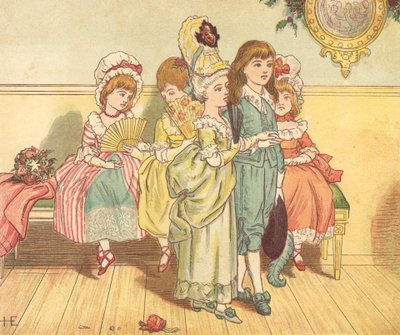 Modaya Uygun İnsanlar (renkli taş) by Henry Hetherington Emmerson