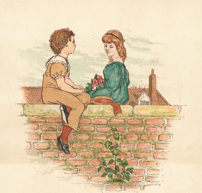 Komşu İnsanlar (renkli taş) by Henry Hetherington Emmerson