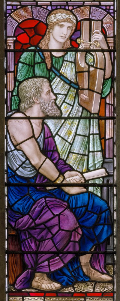 Buckland, St Mary, Lowndes & Drury, Henry Holiday, Felsefe ve Şiir, 1918 by Henry Holiday