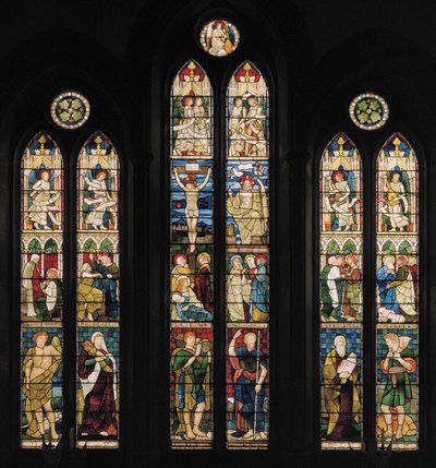 Doğu Penceresi, 1879 (vitray) by Henry Holiday
