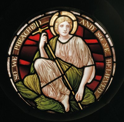 İnanç, 1888 (vitray) by Henry Holiday