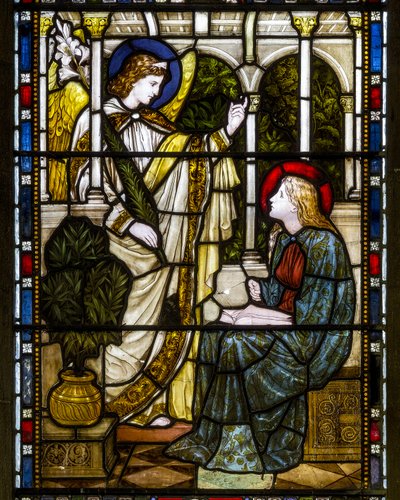 Westminster, St Margaret, James Powell & Abahungu, Ikiruhuko cya Henry, Ishyaka rya Kristo, 1883 by Henry Holiday